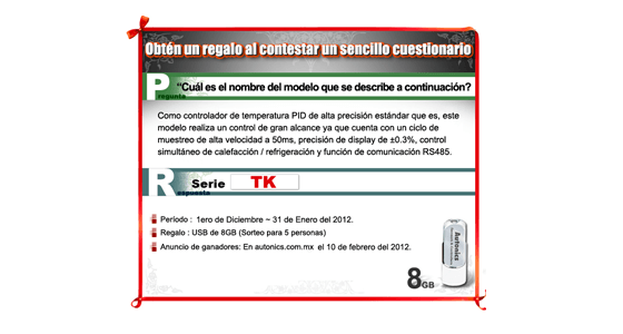 [Anuncio de los ganadores] Pregunta en línea de Autonics (Diciembre 1 - 31)